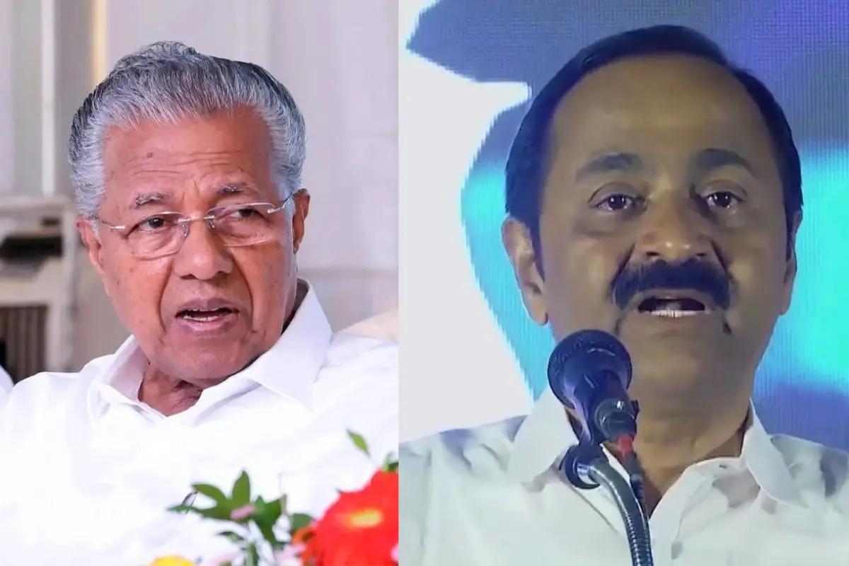Pinarayi Vijayan and V D Satheesan