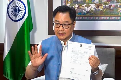 ‘Successful’ session, 19% productivity: Union Minister Kiren Rijiju’s Parliament paradox