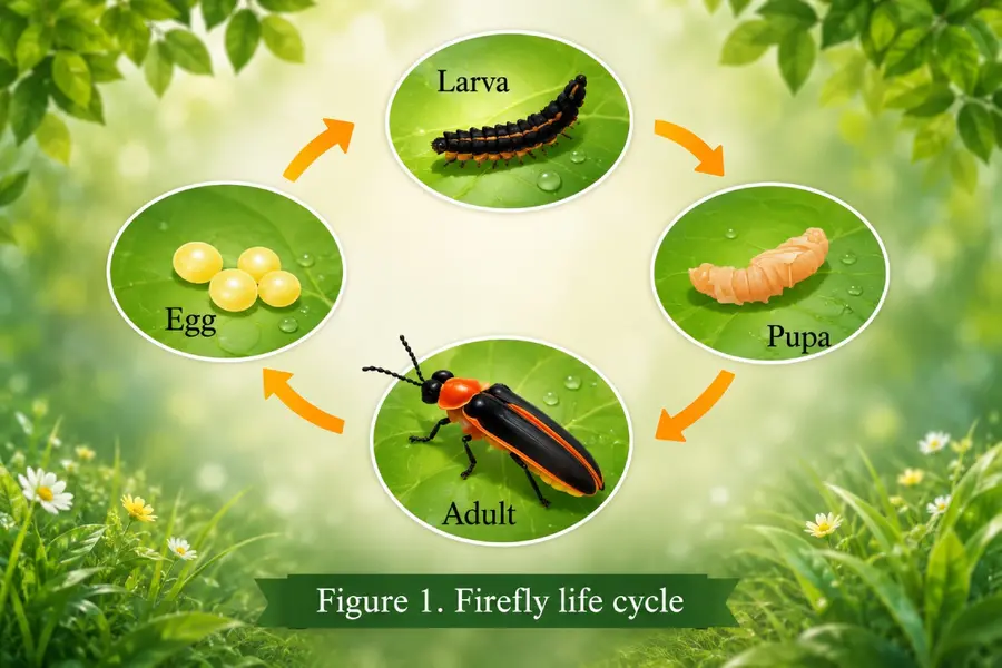 fire fly life cycle