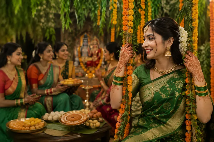 When is Hariyali Teej 2026? Date, story and traditions explained