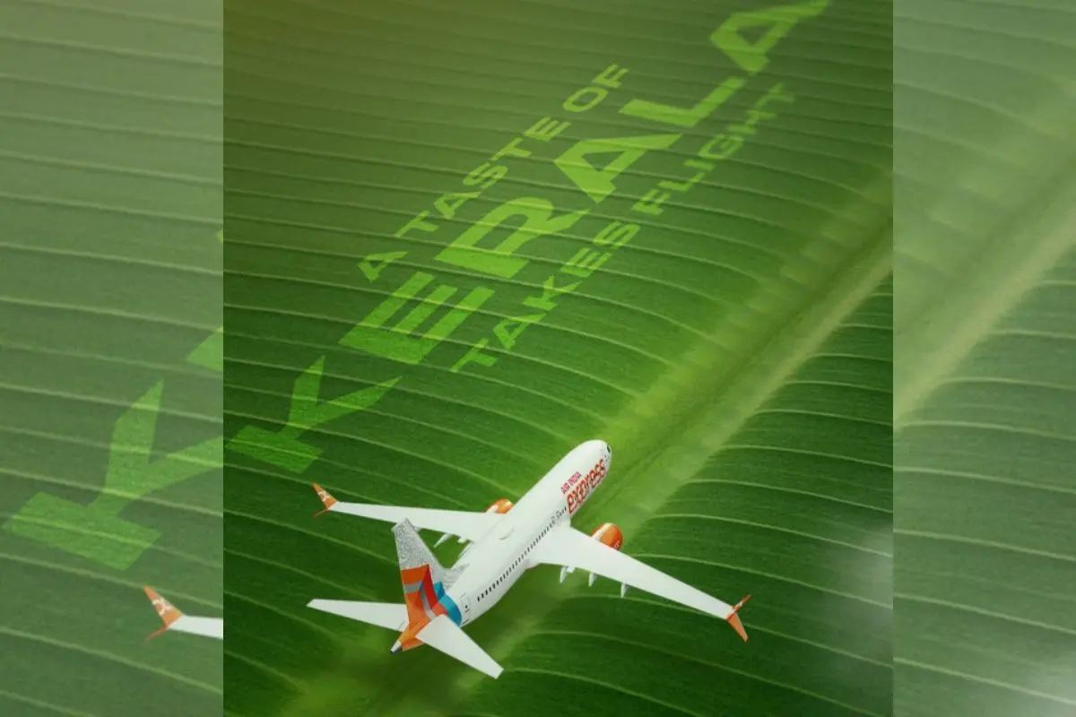 Air India Express to serve Onasadya on flights. | Photo: X/ @ AirIndiaExpress