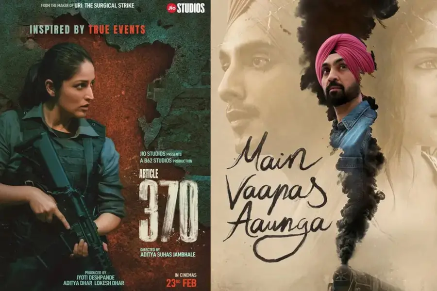 Article 370 vs Main Vaapas Aaunga: Two political films, two directions in filmmaking