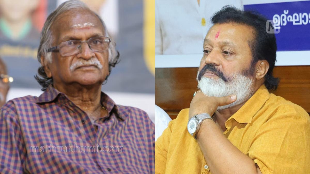 സുരേഷ് ഗോപിക്കെതിരെ ശ്രീകുമാരൻ തമ്പി; പാട്ടിന്റെ ക്രെഡിറ്റ് നൽകിയില്ല