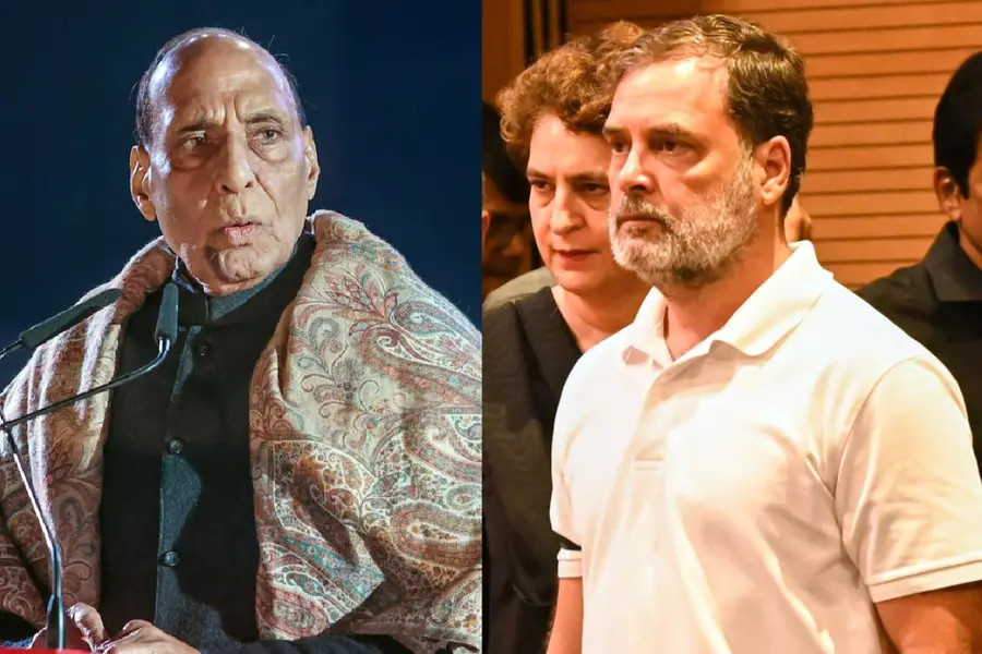 Rajnath Singh Slams Rahul Gandhi Over Shameful PM Modi Hug Remarks