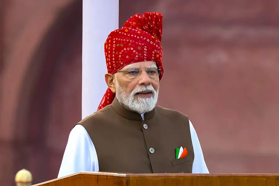 Prime Minister Narendra Modi addresses the nation