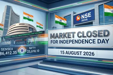 Stock market holiday on August 15: Are BSE and NSE closed today?