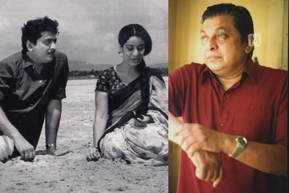വിരുന്നുകാരി എന്ന ചിത്രത്തിൽ കെ.പി. ഉമ്മറും ഷീലയും, കെ.പി. ഉമ്മർ | ഫോട്ടോ: മാതൃഭൂമി ആർക്കൈവ്സ്