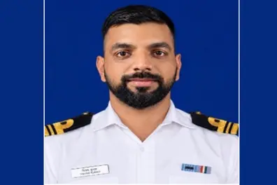 The courage that earned Lt Cdr Shivam Kumar a Shaurya Chakra