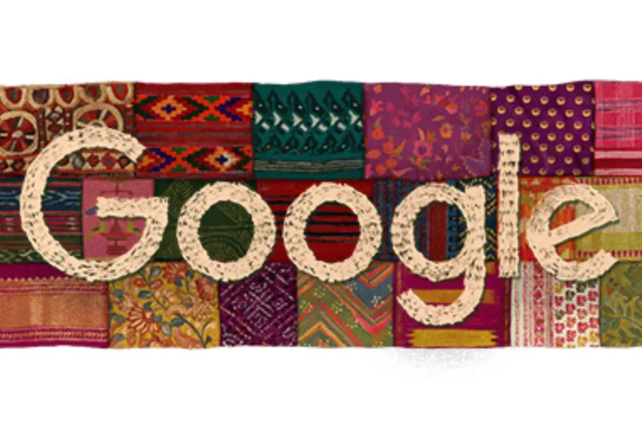 Google weaves India's textile heritage into 80th Independence Day Doodle