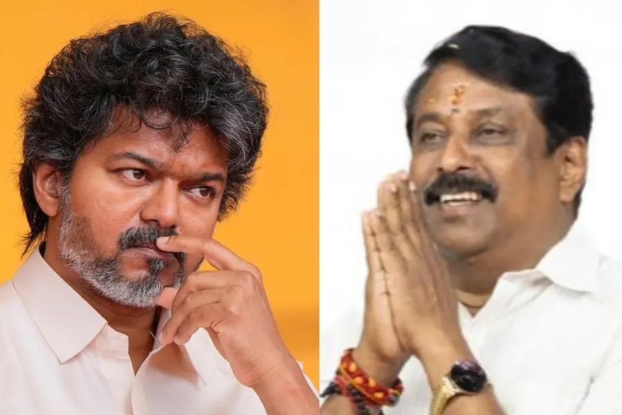 വിജയ്യുടെ 'അച്ഛൻ എവിടെ?' പരിഹാസം; 'വീട്ടിൽപോയി അമ്മയോട് ചോദിക്കൂ' എന്ന് ബിജെപി നേതാവ്, വിവാദം