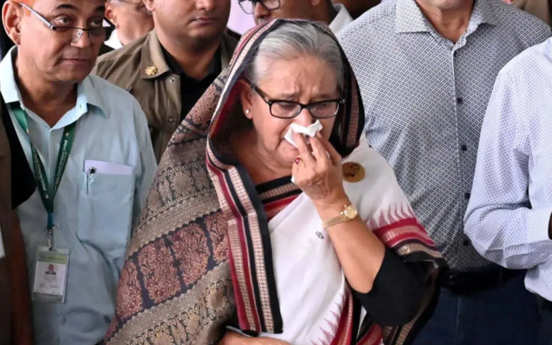 ഷെയ്ഖ് ഹസീന | Photo: AFP