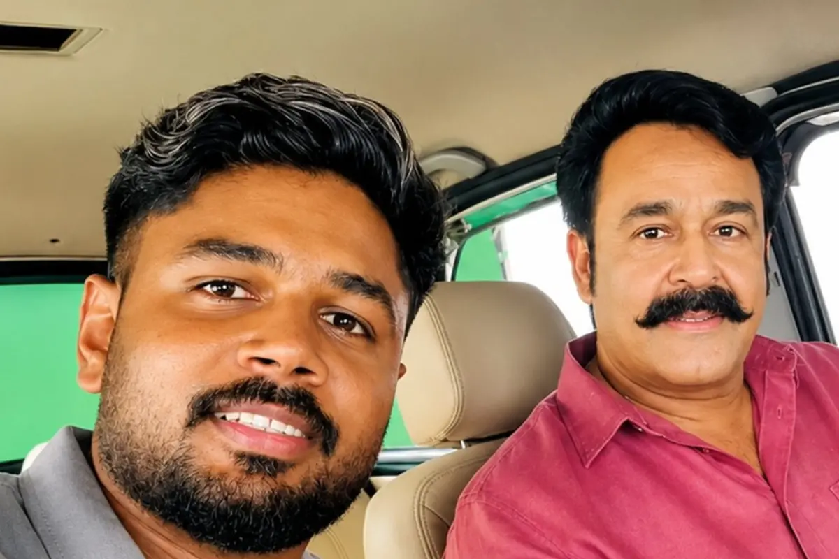 Sanju Samson, Mohanlal | X.com/@ChennaiIPL