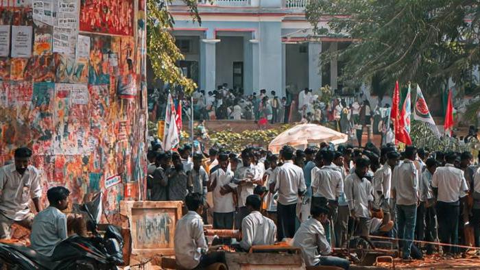മഹാരാഷ്ട്രയിൽ കോളേജ് തിരഞ്ഞെടുപ്പ് പുനരാരംഭിക്കണമെന്ന് വിദ്യാർഥികൾ