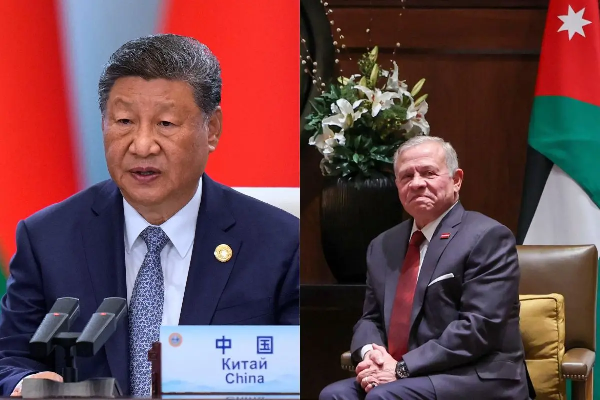 Xi Jinping, King Abdullah II