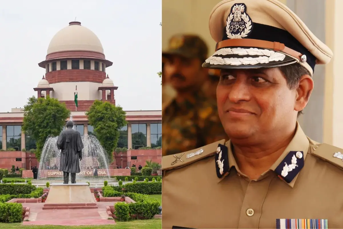 Supreme Court; Kerala DGP Ravada Chandrasekhar | Photos: PTI; Mathrubhumi