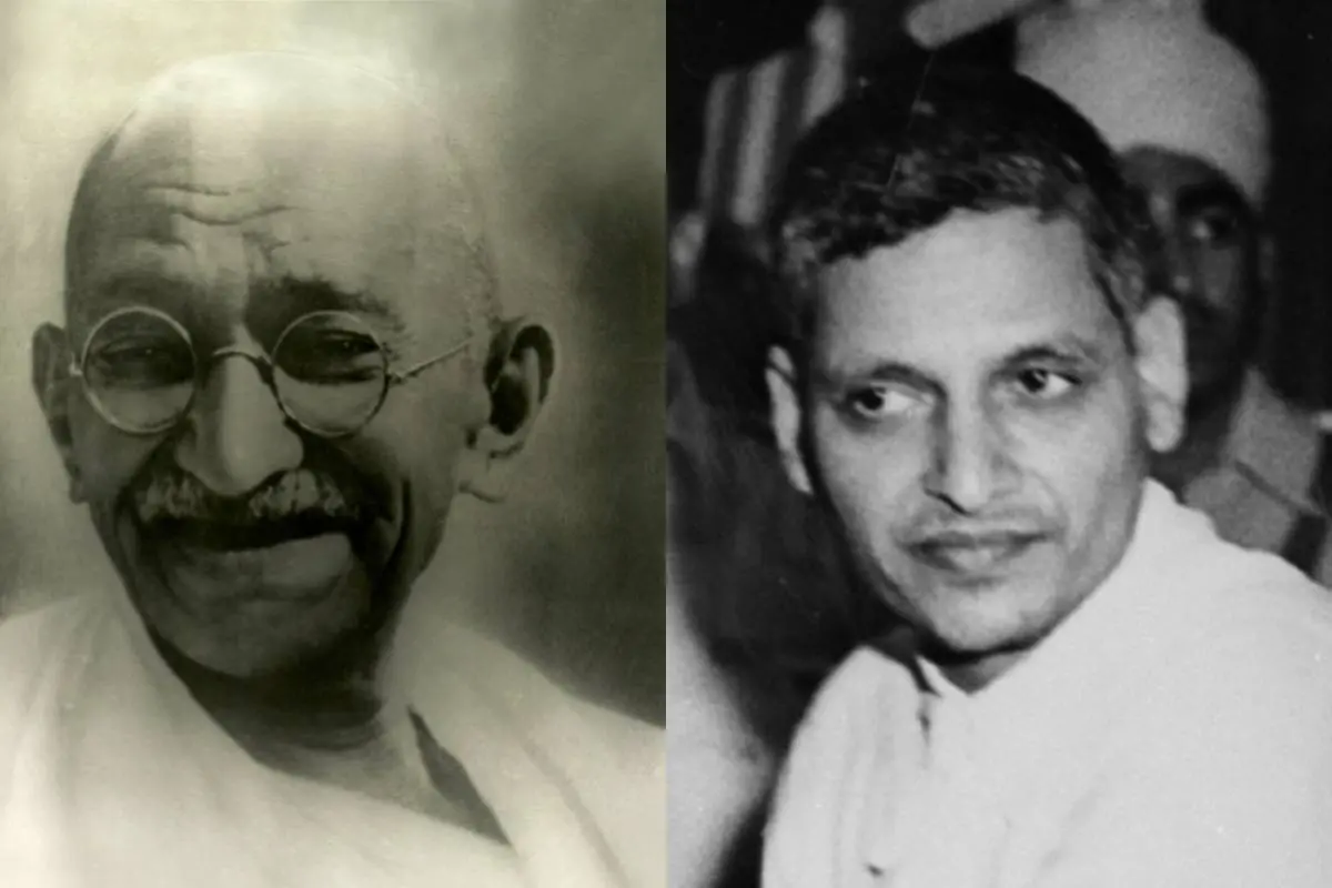 മഹാത്മാ ഗാന്ധി, നാഥുറാം ഗോഡ്സെ