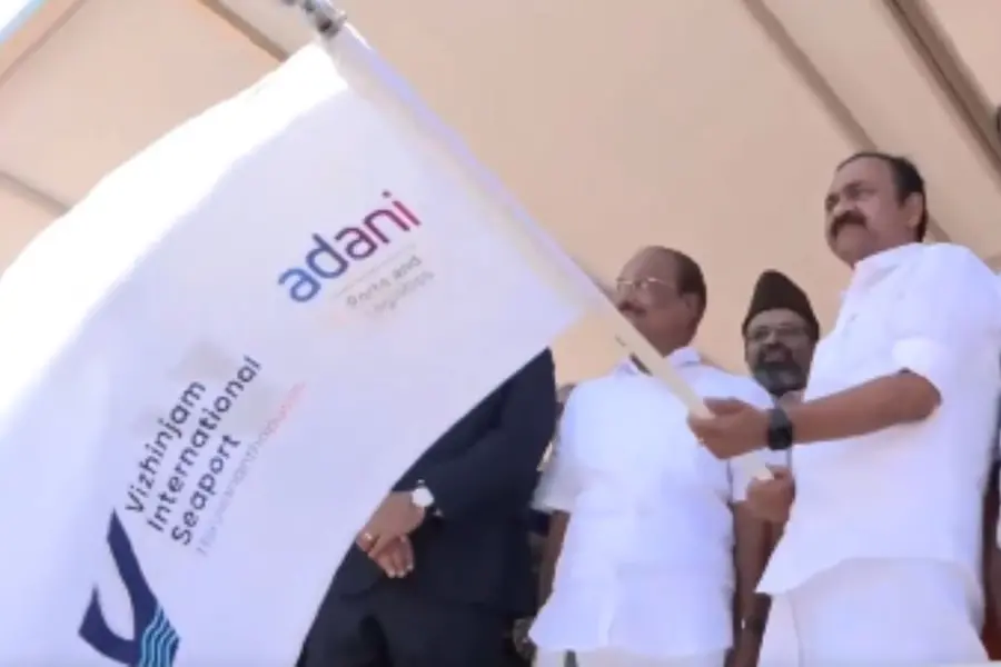Vizhinjam Port begins full-scale EXIM operations as first export container flagged off | WATCH