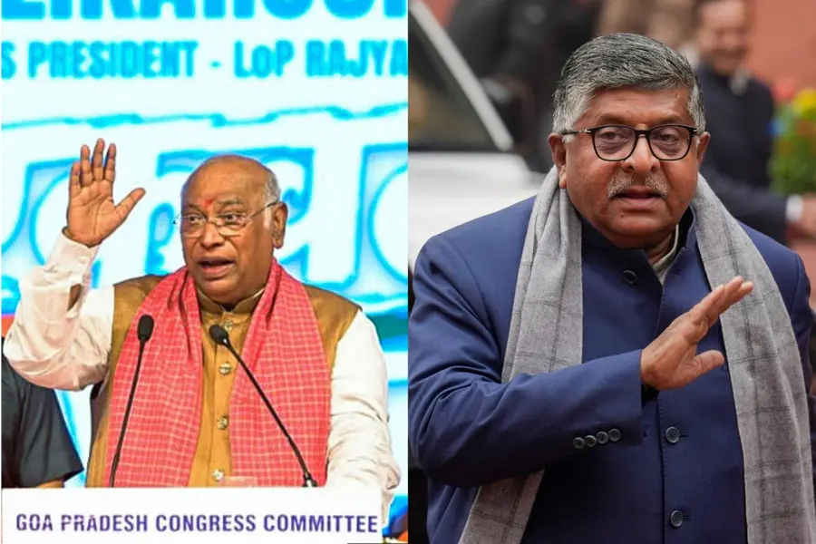 Mallikarjun Kharge, Ravi Shankar Prasad