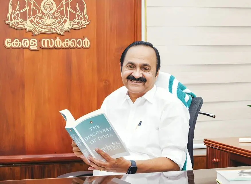 V D Satheesan at Cliff House | Photo: B Muralikrishnan