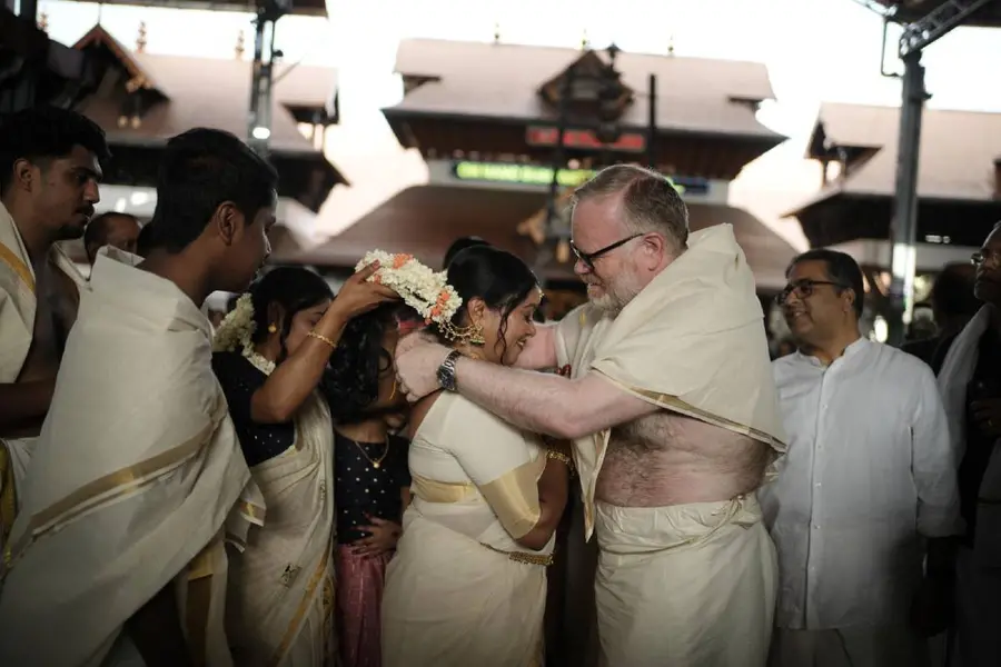 Immigration help, 10-year romance and Guruvayur wedding: Malayali woman marries Scottish politician