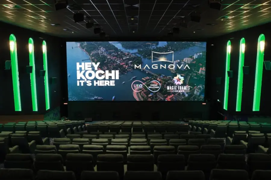 India’s FIRST 14-metre acoustic-transparent 4K LED cinema screen opens in Kochi