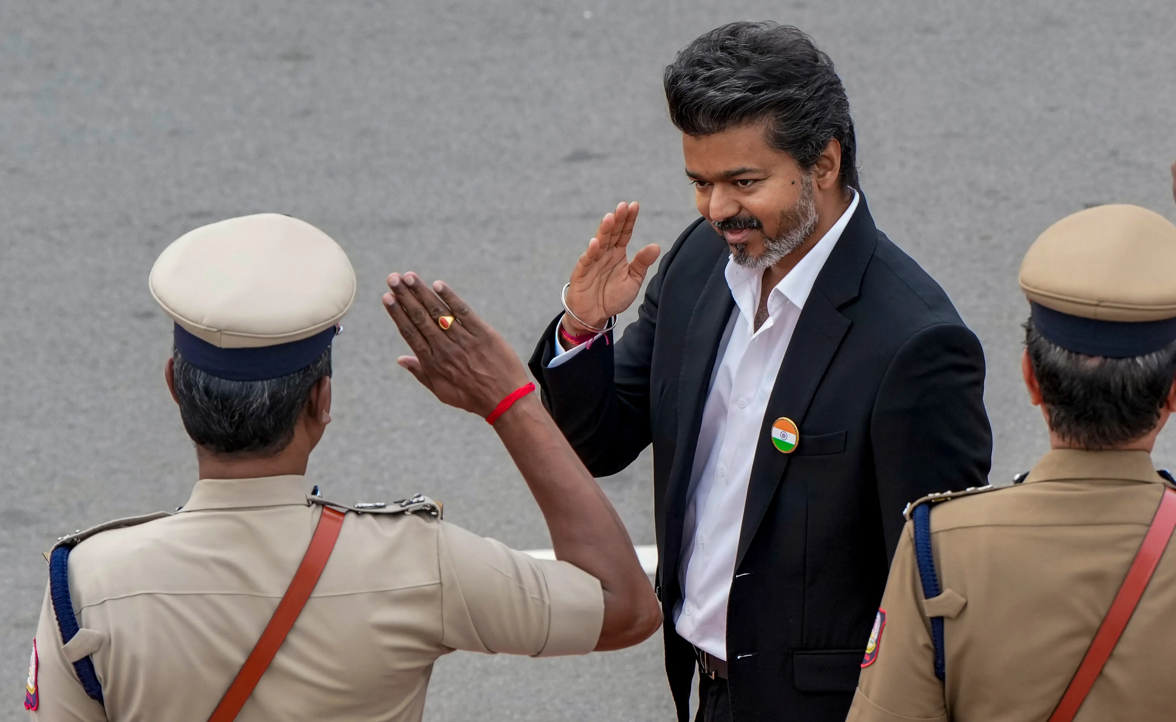 തമിഴ്നാട് മുഖ്യമന്ത്രി സി. ജോസഫ് വിജയ് | PTI