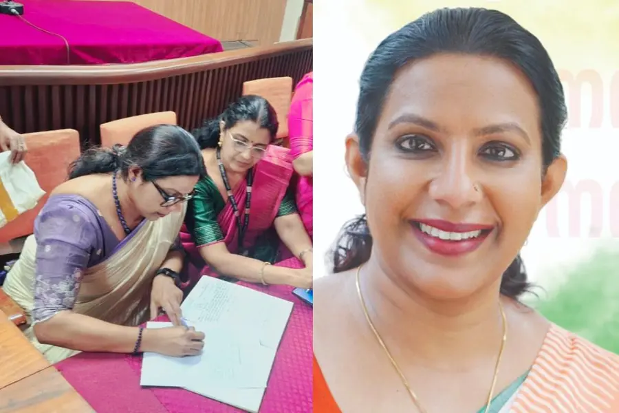 Maya Rahul Elected Pala Chairperson with LDF and Rebel Support