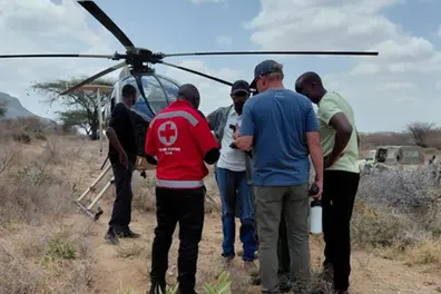 Six killed after helicopter crashes at Mount Ololokwe in Kenya