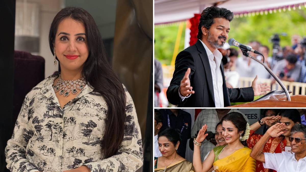 വിജയ്യെ നേരിടാൻ കഴിയാതെ തൃഷയെ ലക്ഷ്യമിടുന്നു: സഞ്ജന
