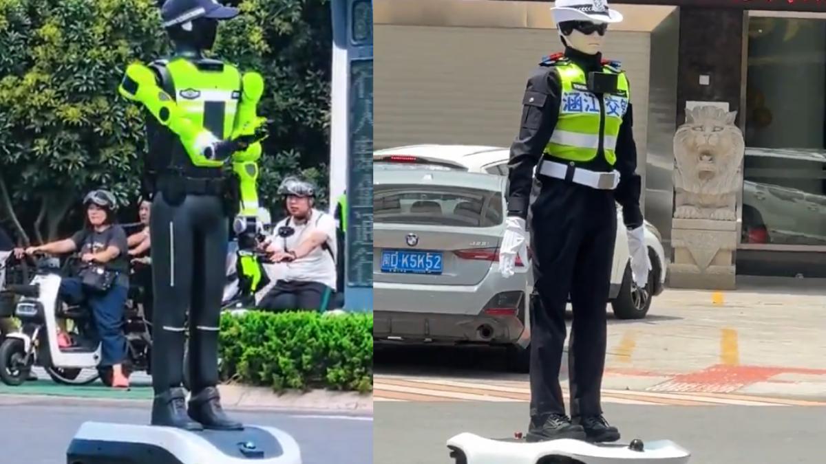 Photo: english.mathrubhumi.com China Deploys Autonomous Robots to Monitor and Warn of Traffic Violations
