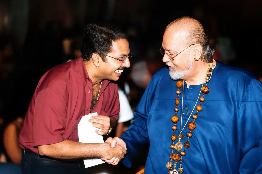 Shammi Thilakan and Shammi Kapoor