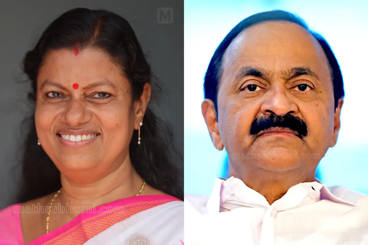 മന്ത്രി ബിന്ദു കൃഷ്ണ, മുഖ്യമന്ത്രി വി.ഡി. സതീശൻ | ചിത്രങ്ങൾ: മാതൃഭൂമി