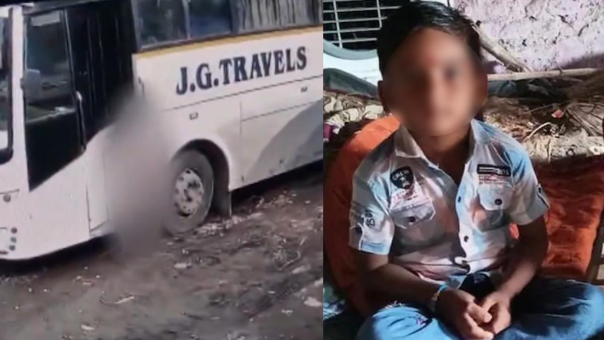 ബസ് വാതിലിൽ കഴുത്ത് കുടുങ്ങി ഏഴുവയസുകാരൻ മരിച്ചു