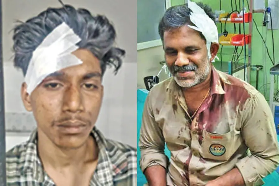 സൈഡ് കൊടുക്കാത്തതിൽ തർക്കം; കെ.എസ്.ആർ.ടി.സി. ഡ്രൈവറെ ബിയർ കുപ്പികൊണ്ട് തലക്കടിച്ചു