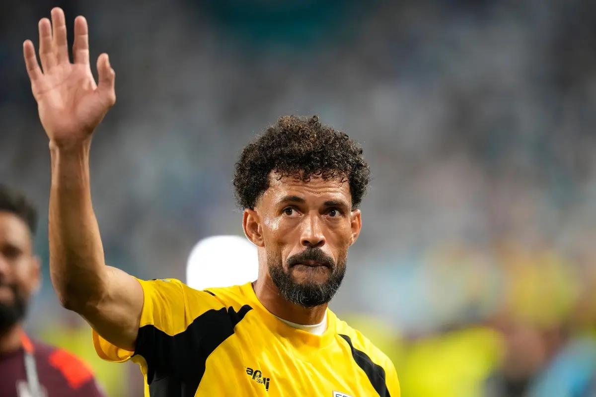 Cape Verde goalkeeper Vozinha. (AP Photo/Rebecca Blackwell)