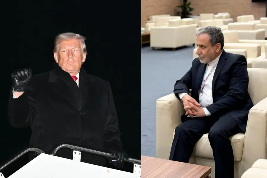 President Donald Trump-Iran Foreign Minister Seyed Abbas Araghchi