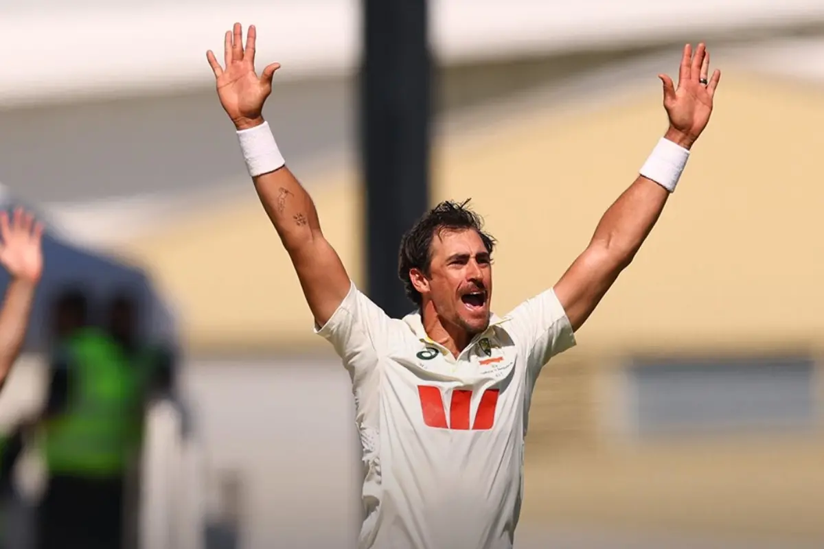 Australian pacer Mitchell Starc