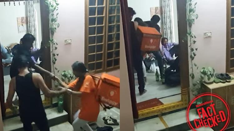 Is This Video of a Woman Food Delivery Agent Being Attacked Real? | Fact Check