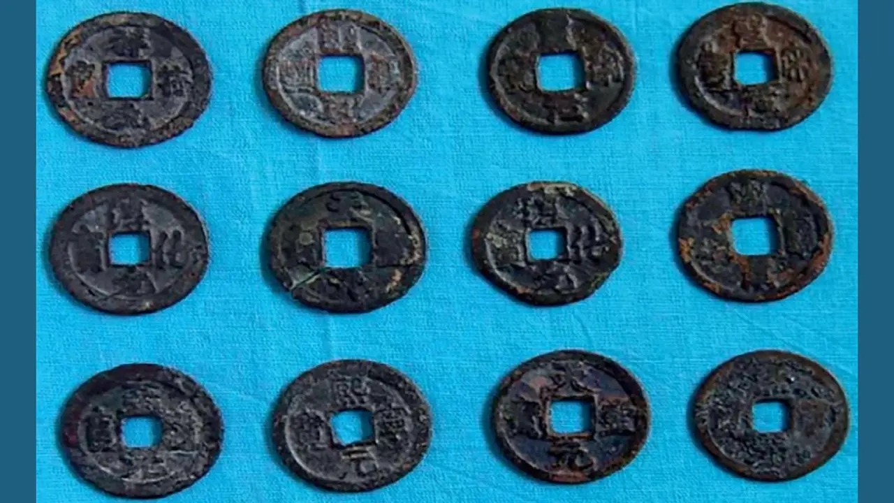 Coins found from Kollam