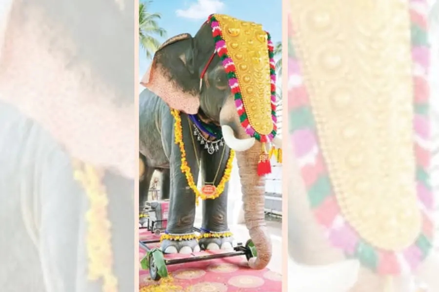 Kerala temple to welcome 800-kg robotic elephant that can carry 4 people on its back