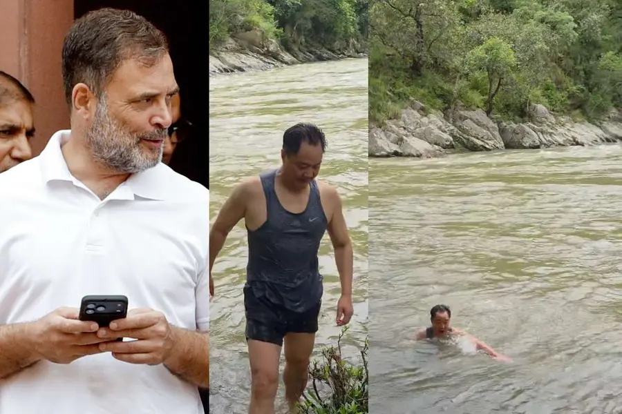 'ഇവിടെ ഞാൻ മാസ് ആണ്, രാഹുലിന് ട്രെയിനിങ് വേണ്ടി വന്നേക്കാം'; വീണ്ടും ചലഞ്ചുമായി കിരൺ റിജിജു