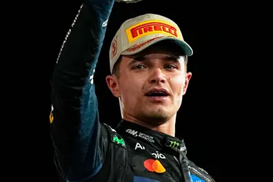Lando Norris seals Dutch GP hat-trick, Verstappen crashes out at Zandvoort | WATCH