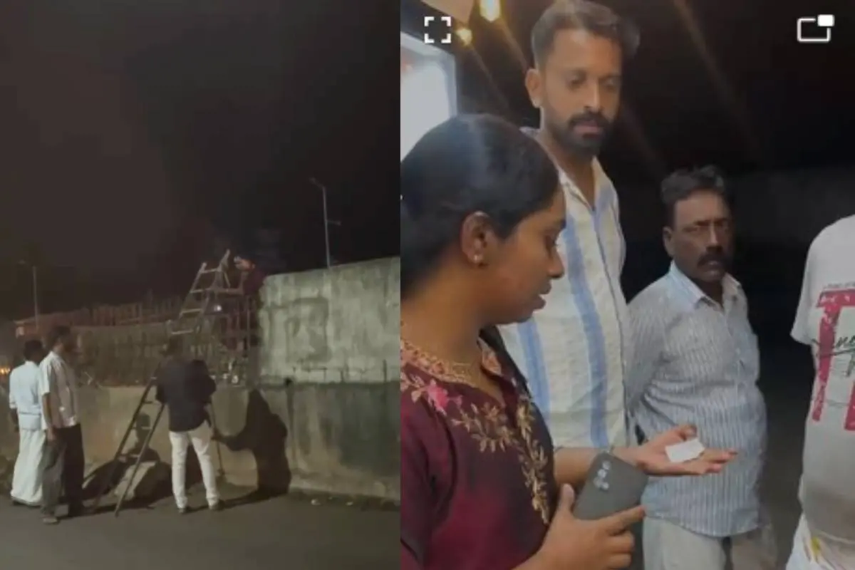 When a private bus dropped a woman off in the dark on the national highway