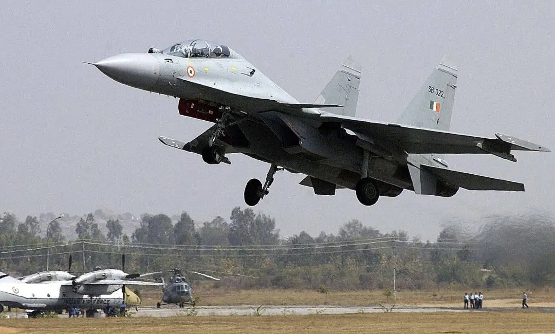 വ്യോമസേനയുടെ സുഖോയ് യുദ്ധവിമാനം | AFP