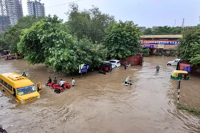 Delhi-NCR rain: Gurugram offices, schools advised to work from home on August 25