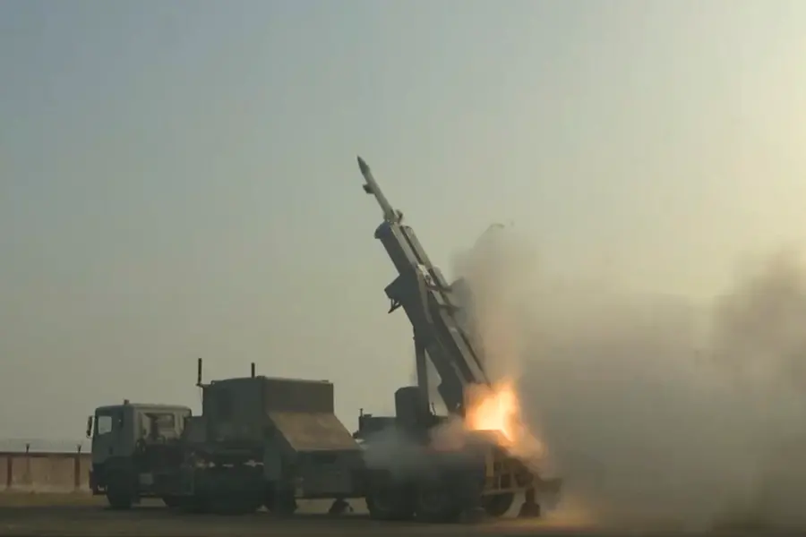 Defence Research and Development Organisation (DRDO) conducts User Evaluation Trials of the Next Generation Akash (Akash-NG) missile system.