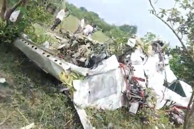 Aircraft involved in the crash in Kanpur