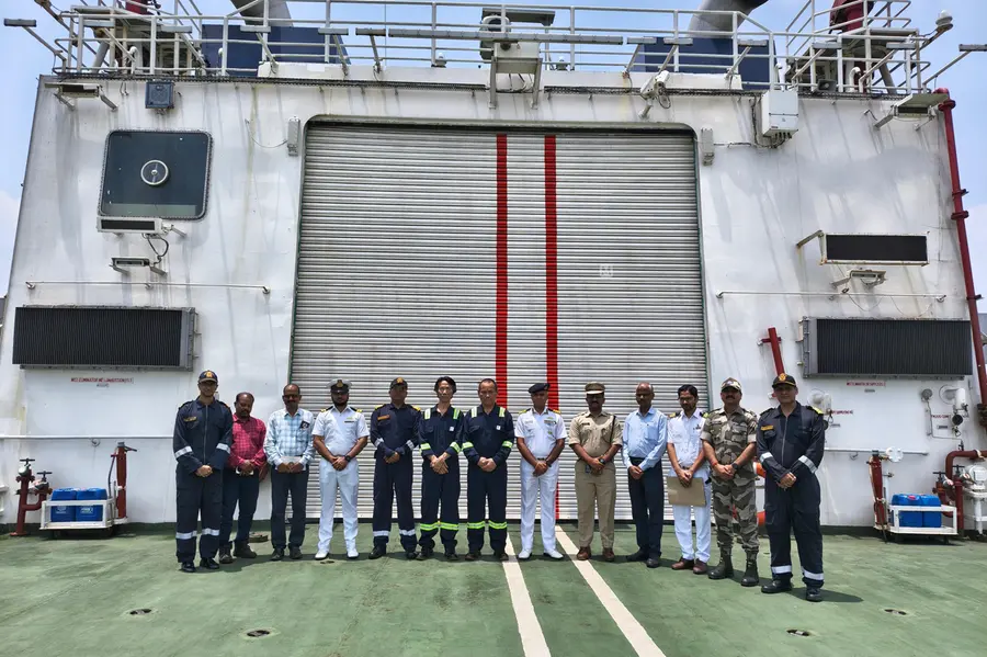 Indian Coast Guard brings rescued Chinese nationals safely to Paradip