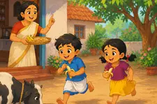 പഴത്തൊലി പണി തന്നേ: കുട്ടികൾക്കായുള്ള രസകരമായ മലയാളം കഥ