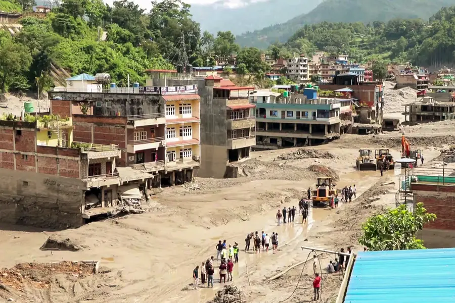 nepal flood